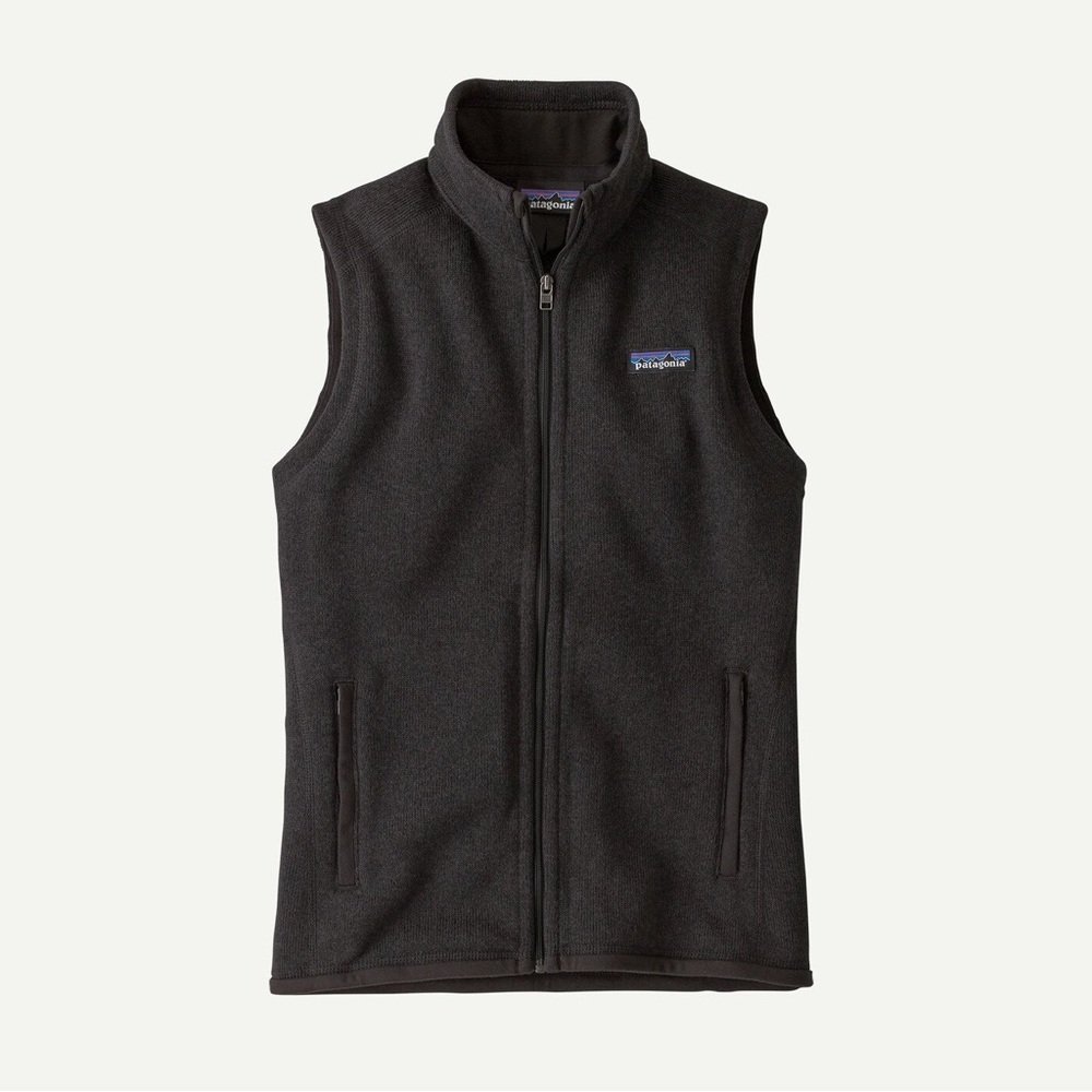Patagonia Women's Black Zip-Up Vest‎